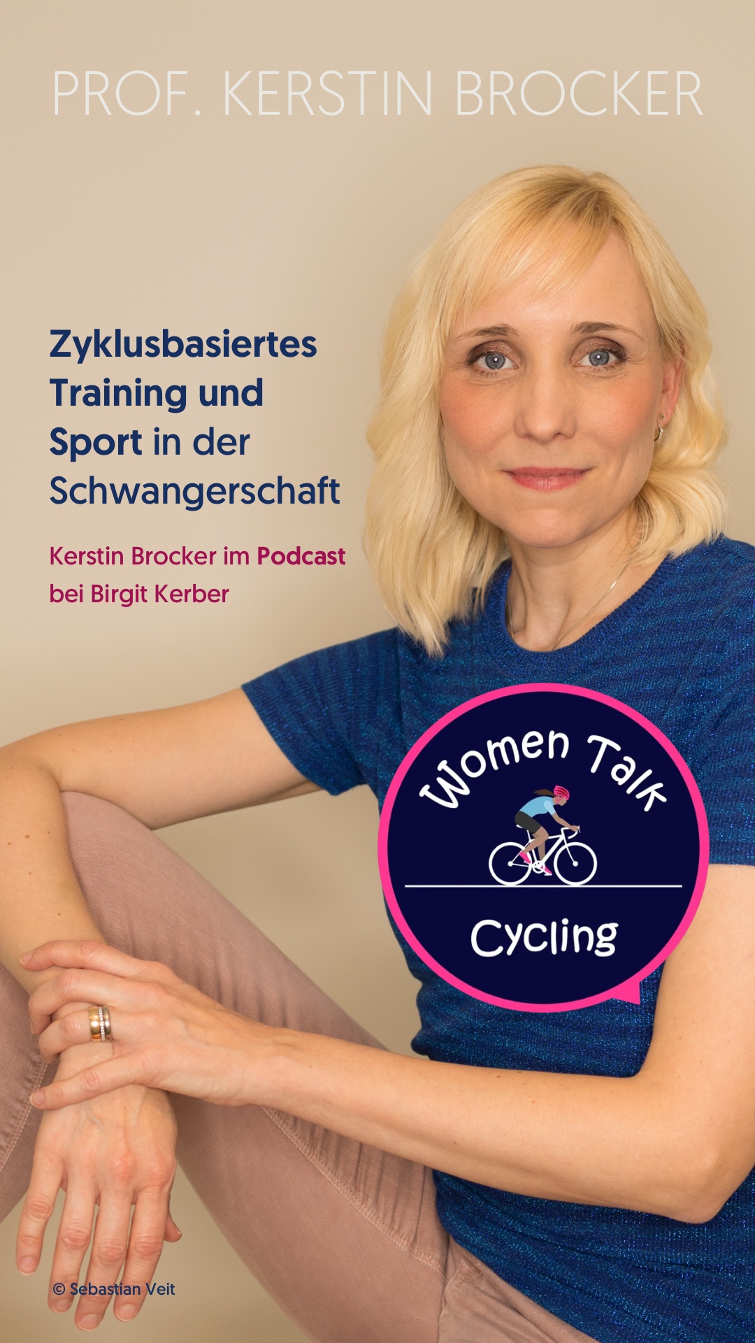 Prof. Dr. Kerstin Brocker Podcast Zyklusbasiertes Training und Sport in der Schwangerschaft